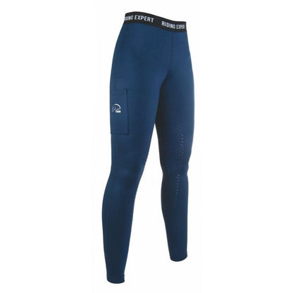 Riding Leggings HKM Style Riding Leggings Graz Style Silicone Full Seat vista principal