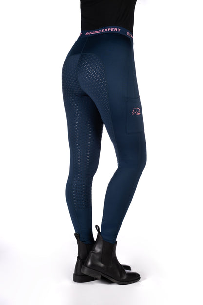 Leggings de montar -Graz- Style culera full silicone HKM