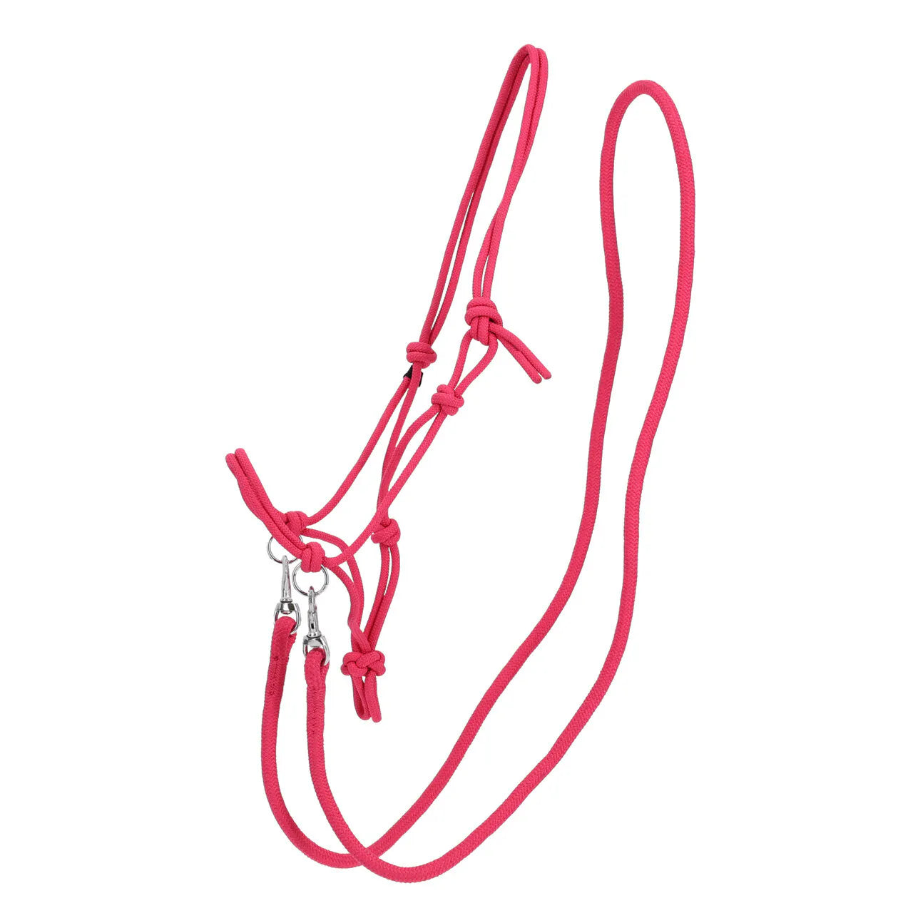 Cabezada de cuadra Rope halter color con rein QHP para equitación - vista 16