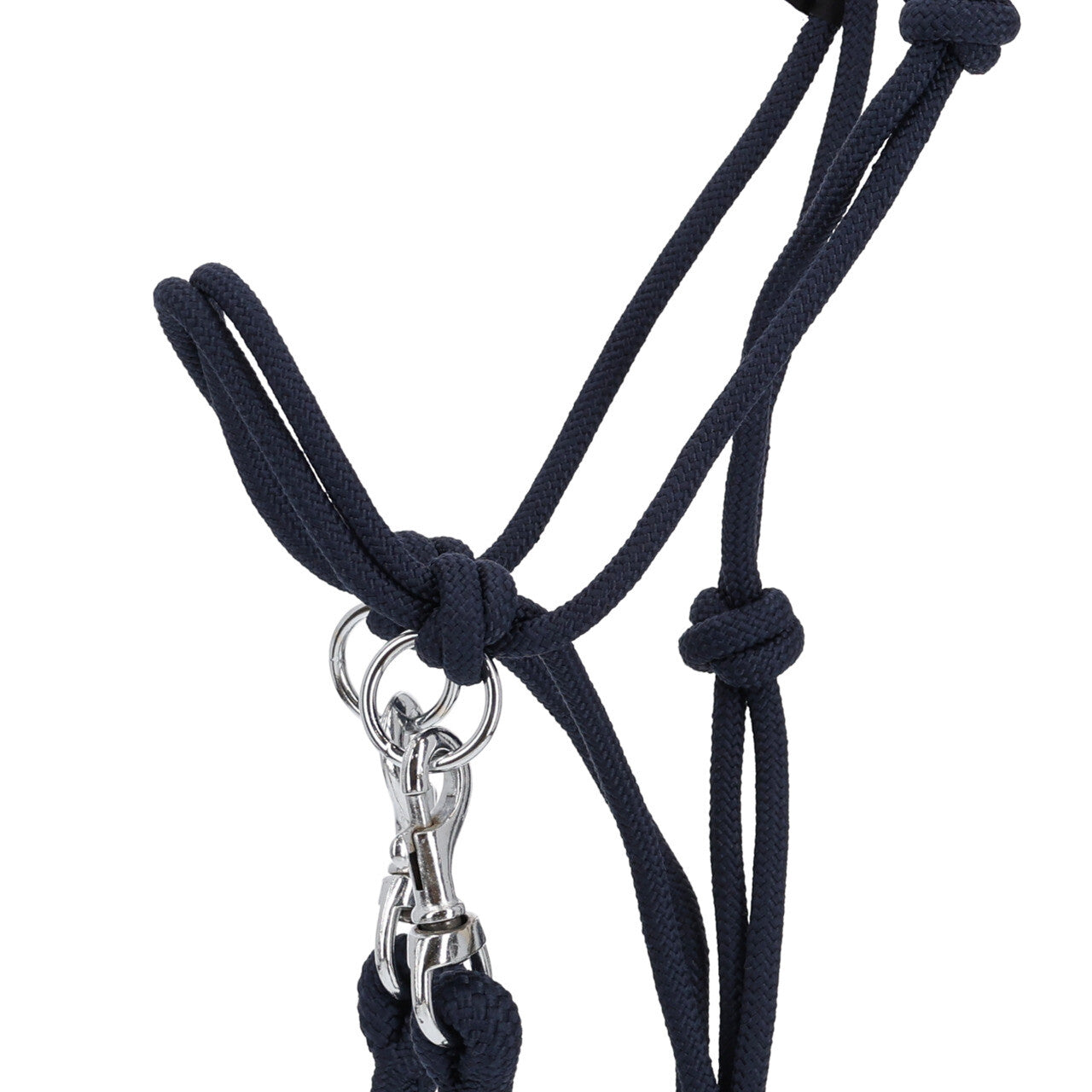 Cabezada de cuadra Rope halter color con rein QHP para equitación - vista 17