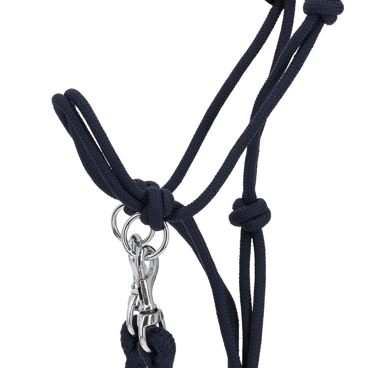 Cabezada de cuadra Rope halter color con rein QHP para equitación - vista 18