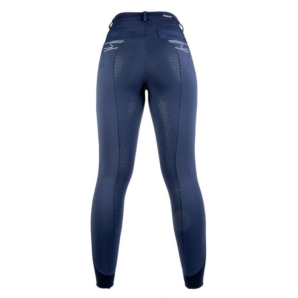 Silicone Full Seat Breeches HKM Style Women´s Breeches Equilibrio Style with detalle 8
