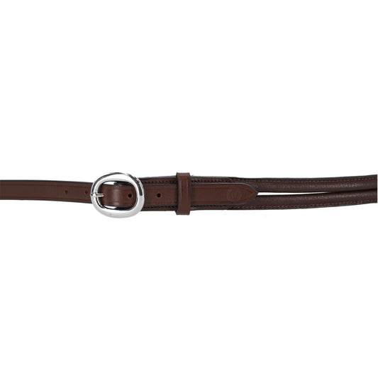 Ramales y cuerdas cordón cervical cuero Liberta QHP para equitación