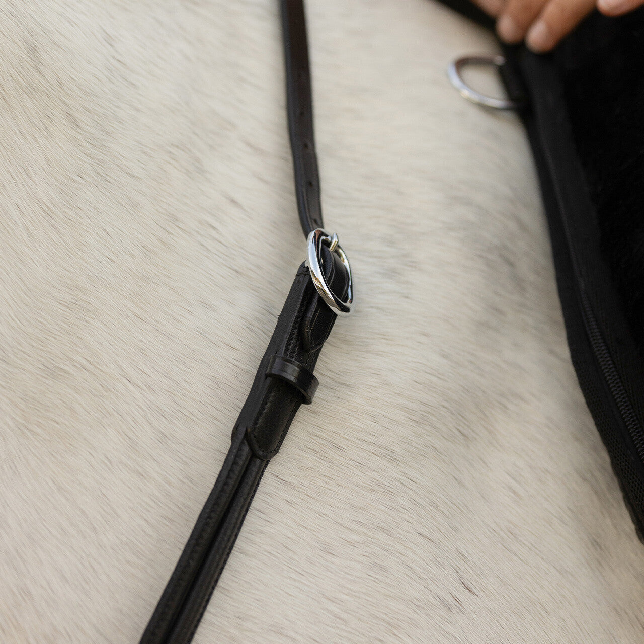 Ramales y cuerdas cordón cervical cuero Liberta QHP para equitación - vista 15
