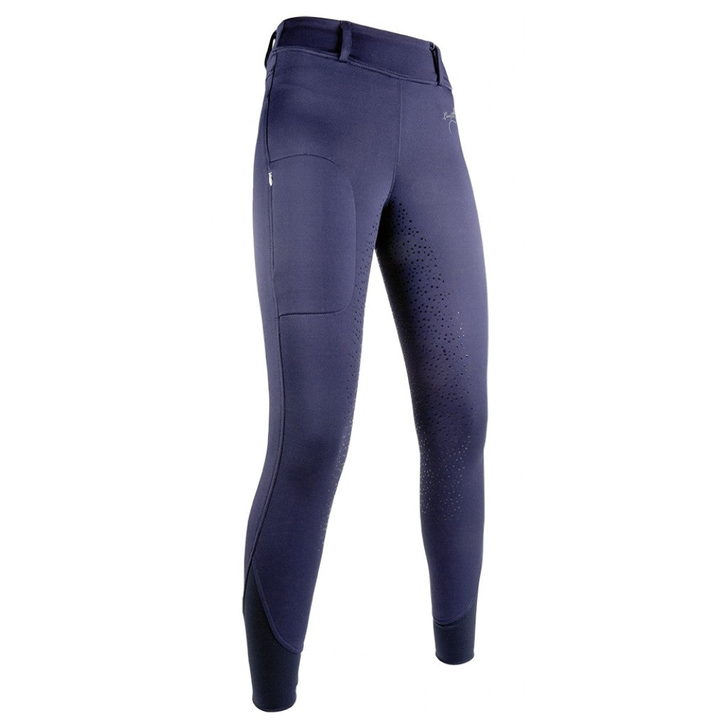 Riding Leggings Lauria Garrelli Winter Riding Leggings Morello with Silicone vista principal