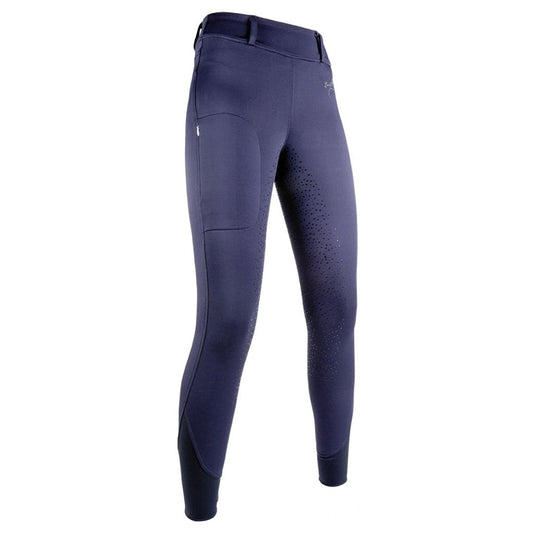 Mallas Leggings de equitación Lauria Garrelli invierno leggings de equitación Morello con Silicone para invierno