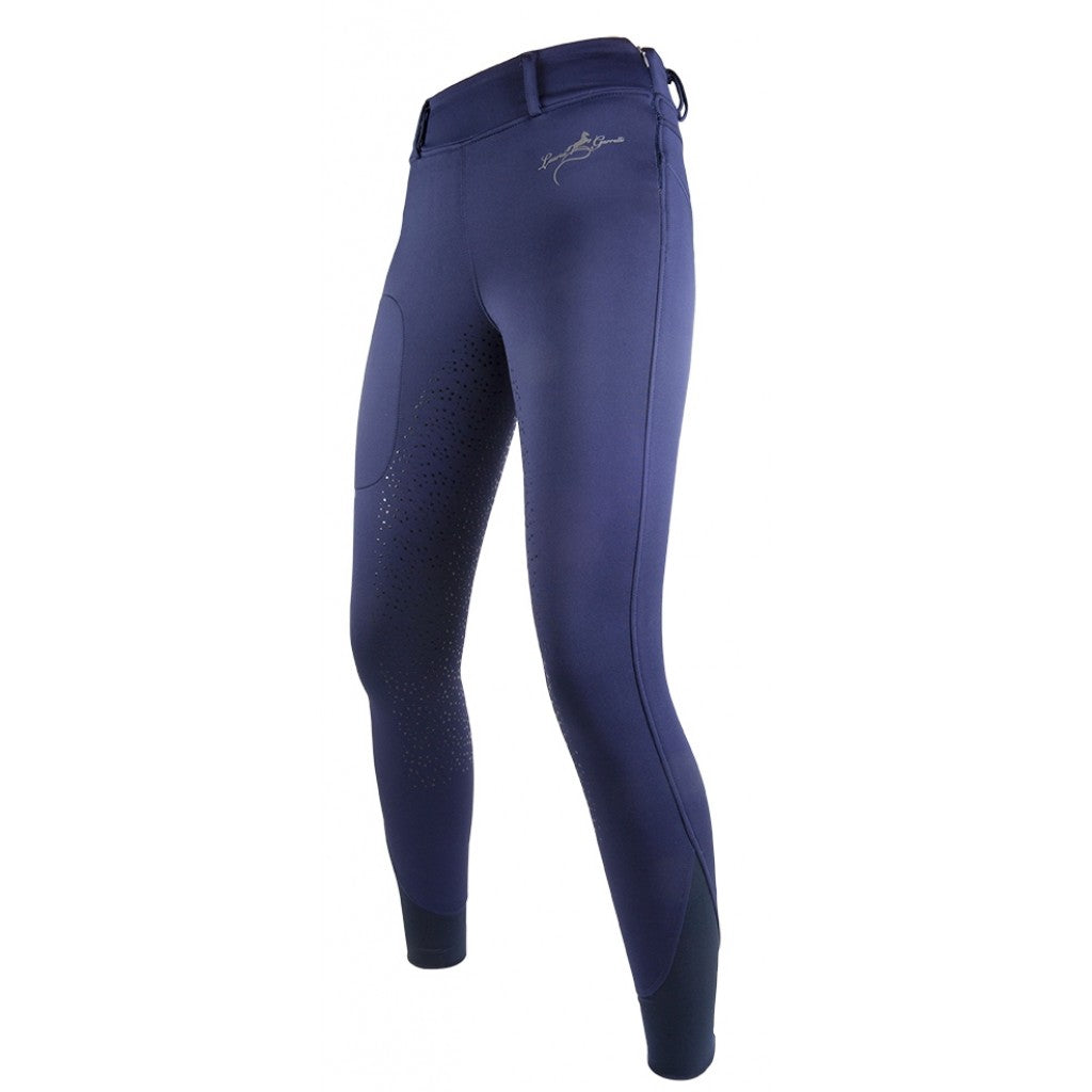 Riding Leggings Lauria Garrelli Winter Riding Leggings Morello with Silicone detalle 9