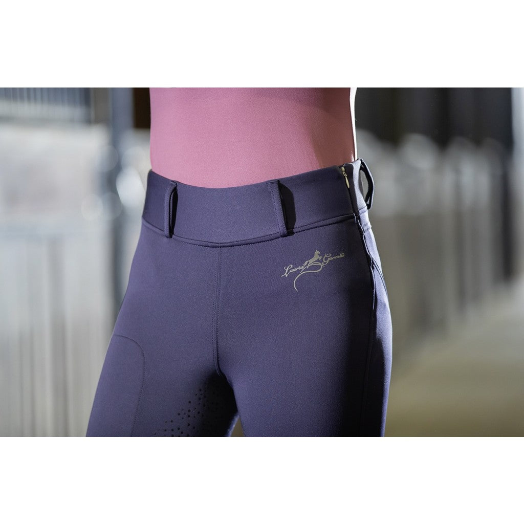 Riding Leggings Lauria Garrelli Winter Riding Leggings Morello with Silicone detalle 8