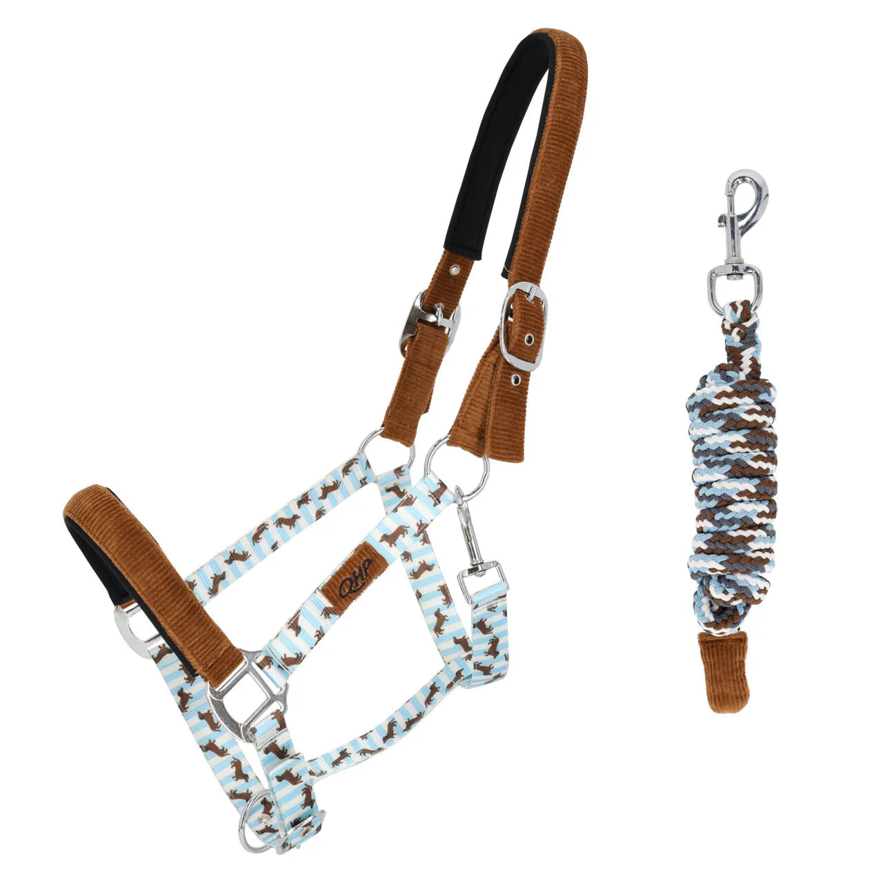 Cabezada de cuadra Head collar set Stable buddy QHP para equitación - vista 16