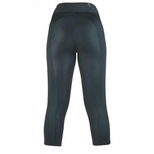 Mallas Leggings de equitación HKM Style 3/4 leggings de equitación Mesh Style con Silicone Full para equitación - vista 2