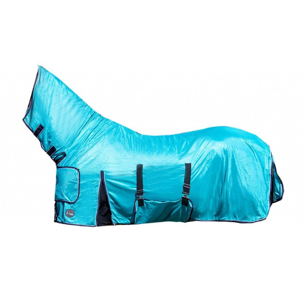 Manta para caballo HKM Style Fly Rug with Neck Part Lissabon Style vista principal