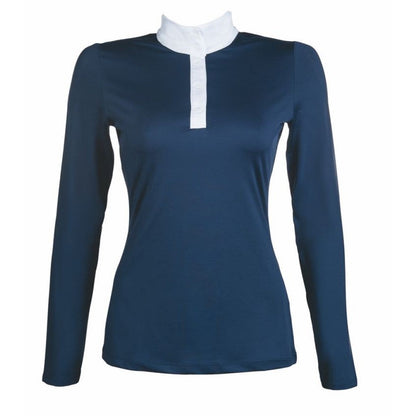 Camiseta técnica HKM Style Competition Shirt Style Longsleeve detalle 2
