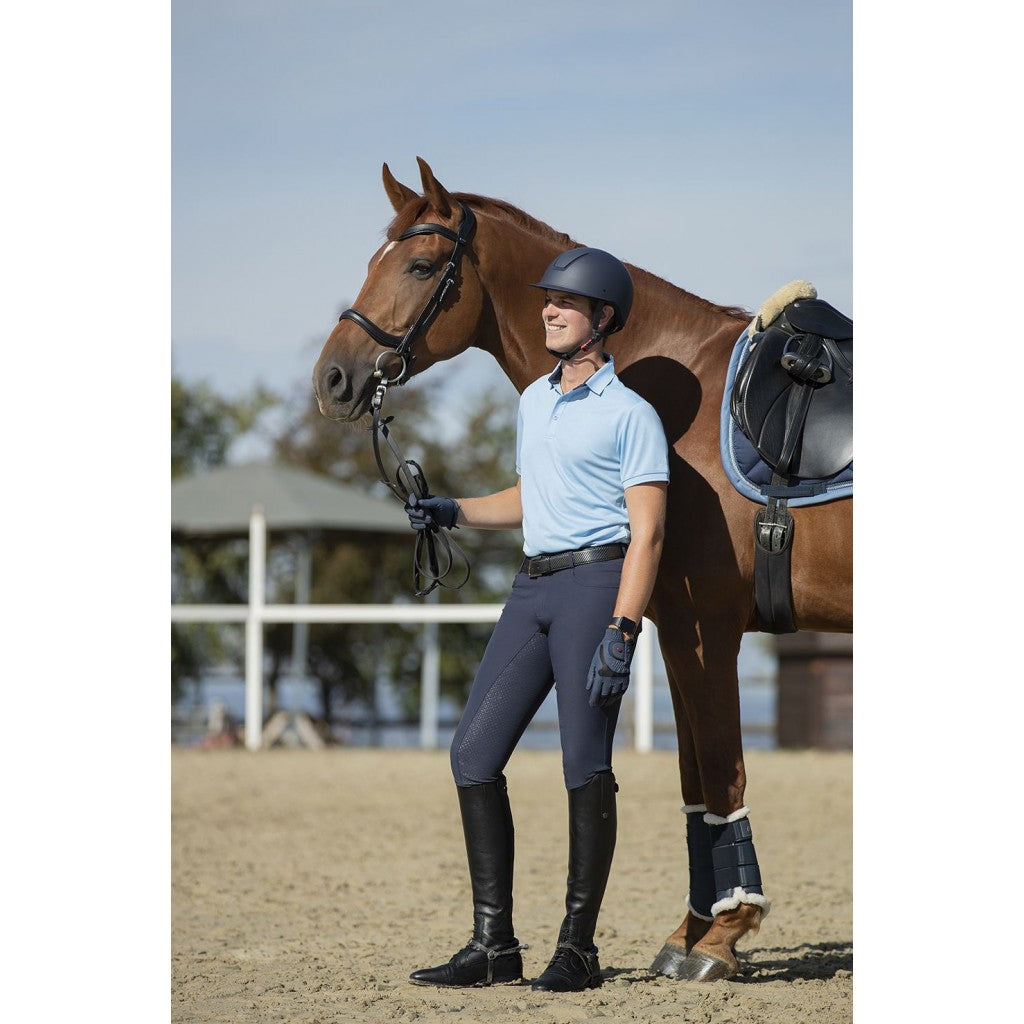Pantalones Pantalón de equitación HKM Men's Riding pantalón de equitación Sportive Silicone Full Seat para equitación - vista 5
