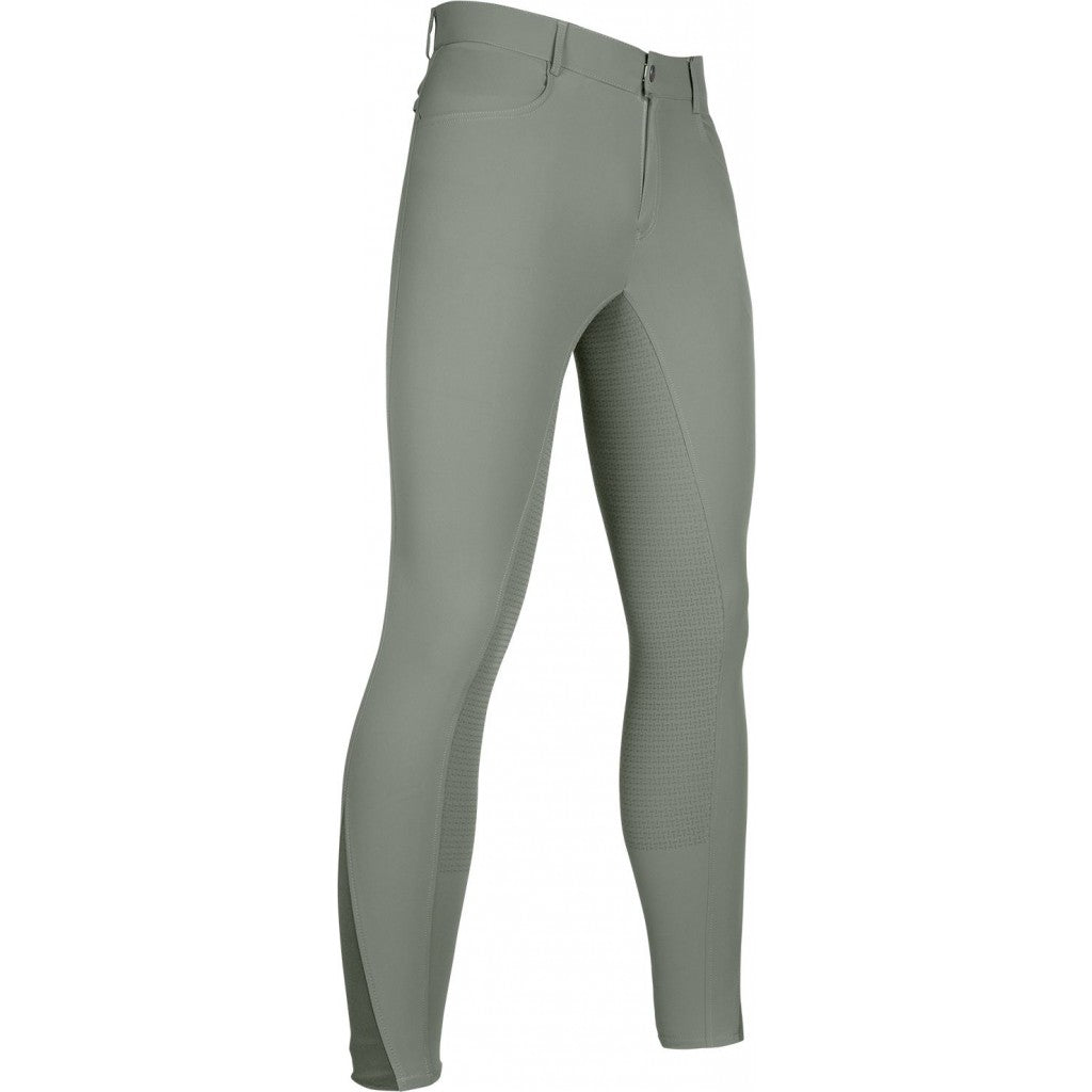 Pantalones Pantalón de equitación HKM Men's Riding pantalón de equitación Sportive Silicone Full Seat para equitación