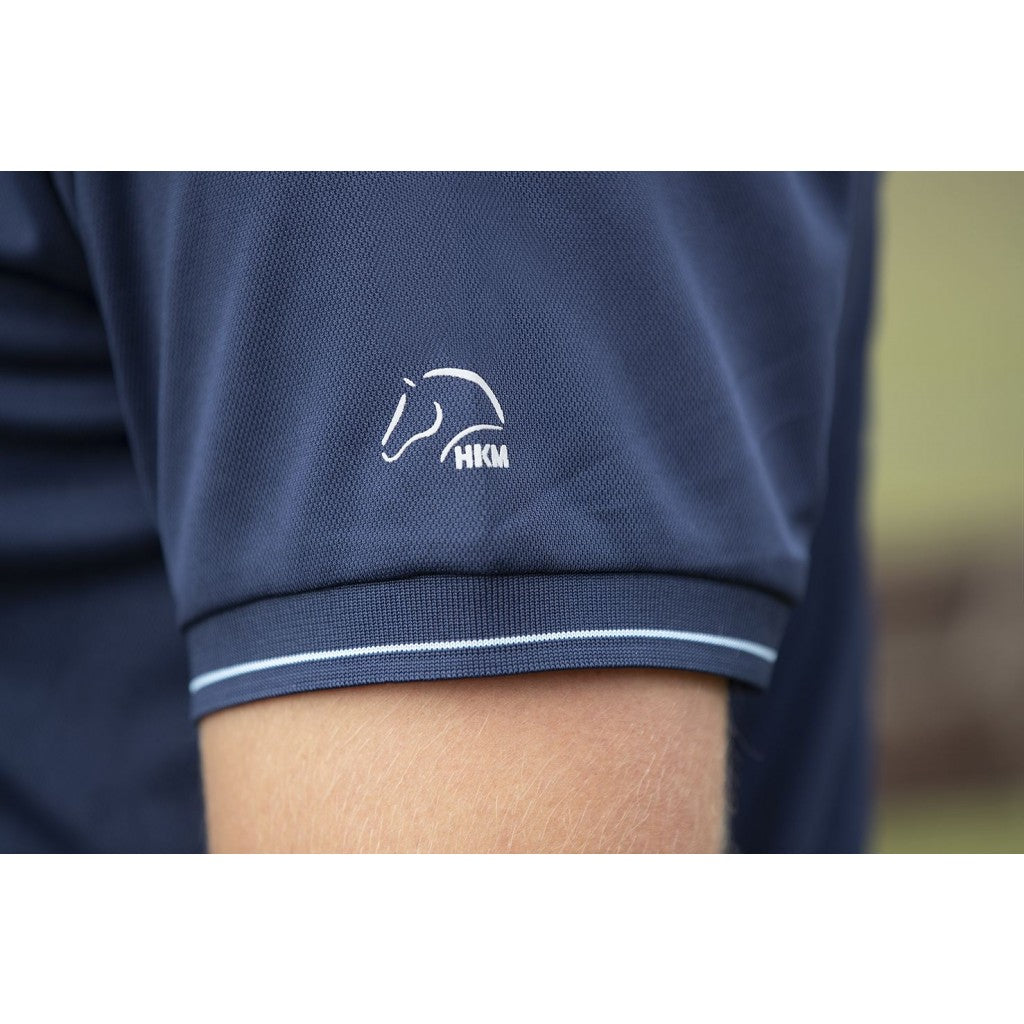 Camiseta técnica HKM Style Men's Polo Shirt Classico detalle 5
