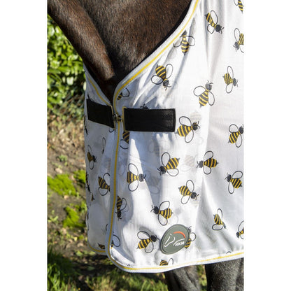 Manta para caballo HKM Fly Rug Bee detalle 3