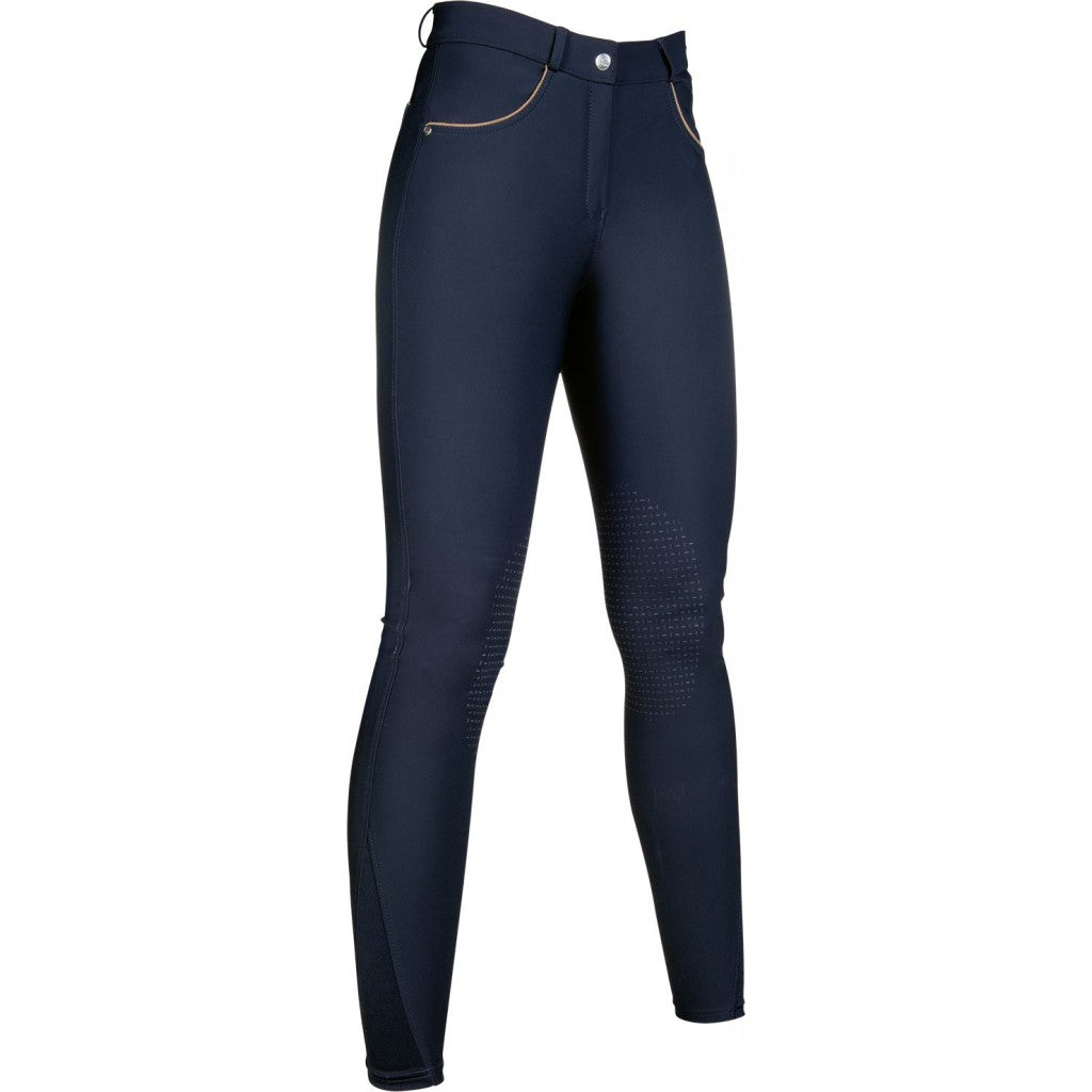 Pantalones Silicone Knee Patch pantalón de equitación HKM Women´s Riding pantalón de equitación Beagle con Silicone para equitación - vista 8