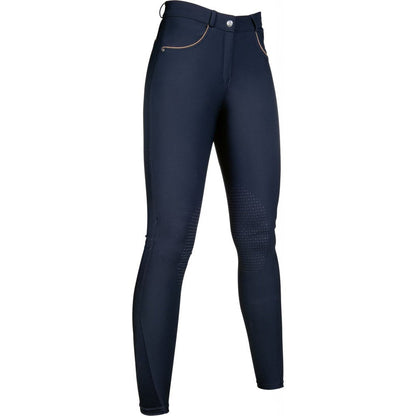 Pantalones Silicone Knee Patch pantalón de equitación HKM Women´s Riding pantalón de equitación Beagle con Silicone para equitación - vista 8