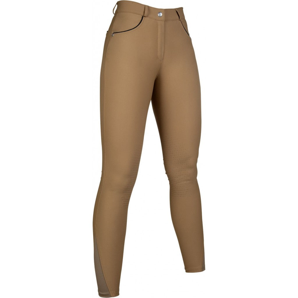 Pantalones Silicone Knee Patch pantalón de equitación HKM Women´s Riding pantalón de equitación Beagle con Silicone para equitación - vista 2