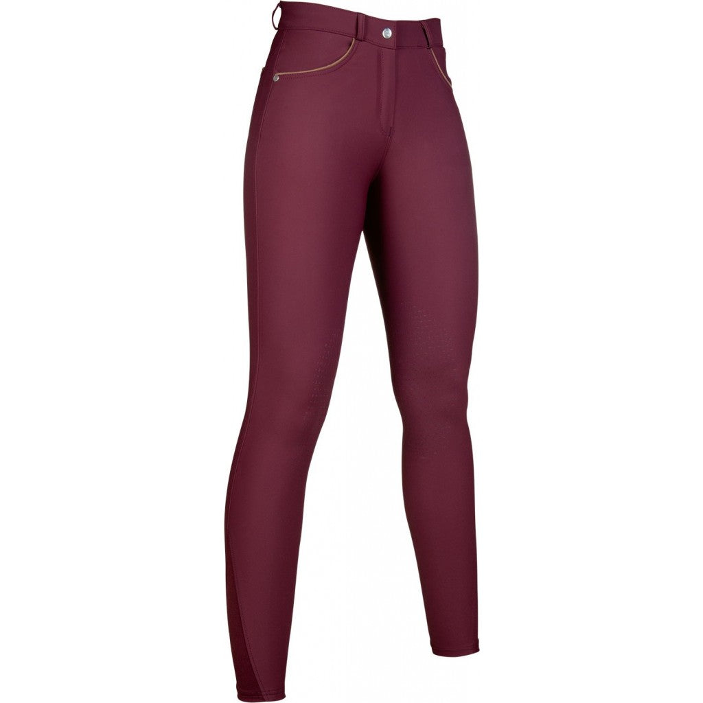 Pantalones Silicone Knee Patch pantalón de equitación HKM Women´s Riding pantalón de equitación Beagle con Silicone para equitación - vista 5