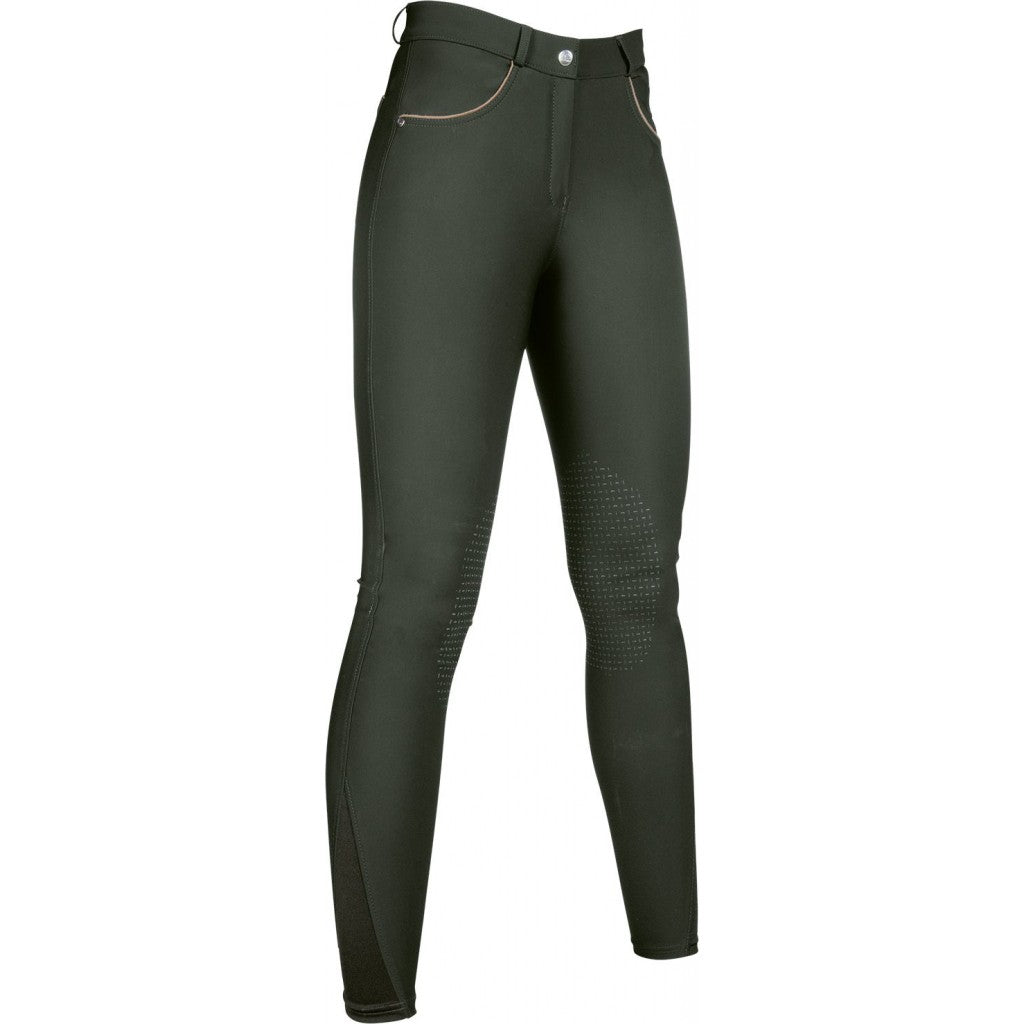 Pantalones Silicone Knee Patch pantalón de equitación HKM Women´s Riding pantalón de equitación Beagle con Silicone para equitación - vista 3