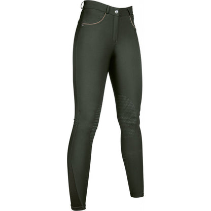 Pantalones Silicone Knee Patch pantalón de equitación HKM Women´s Riding pantalón de equitación Beagle con Silicone para equitación - vista 3