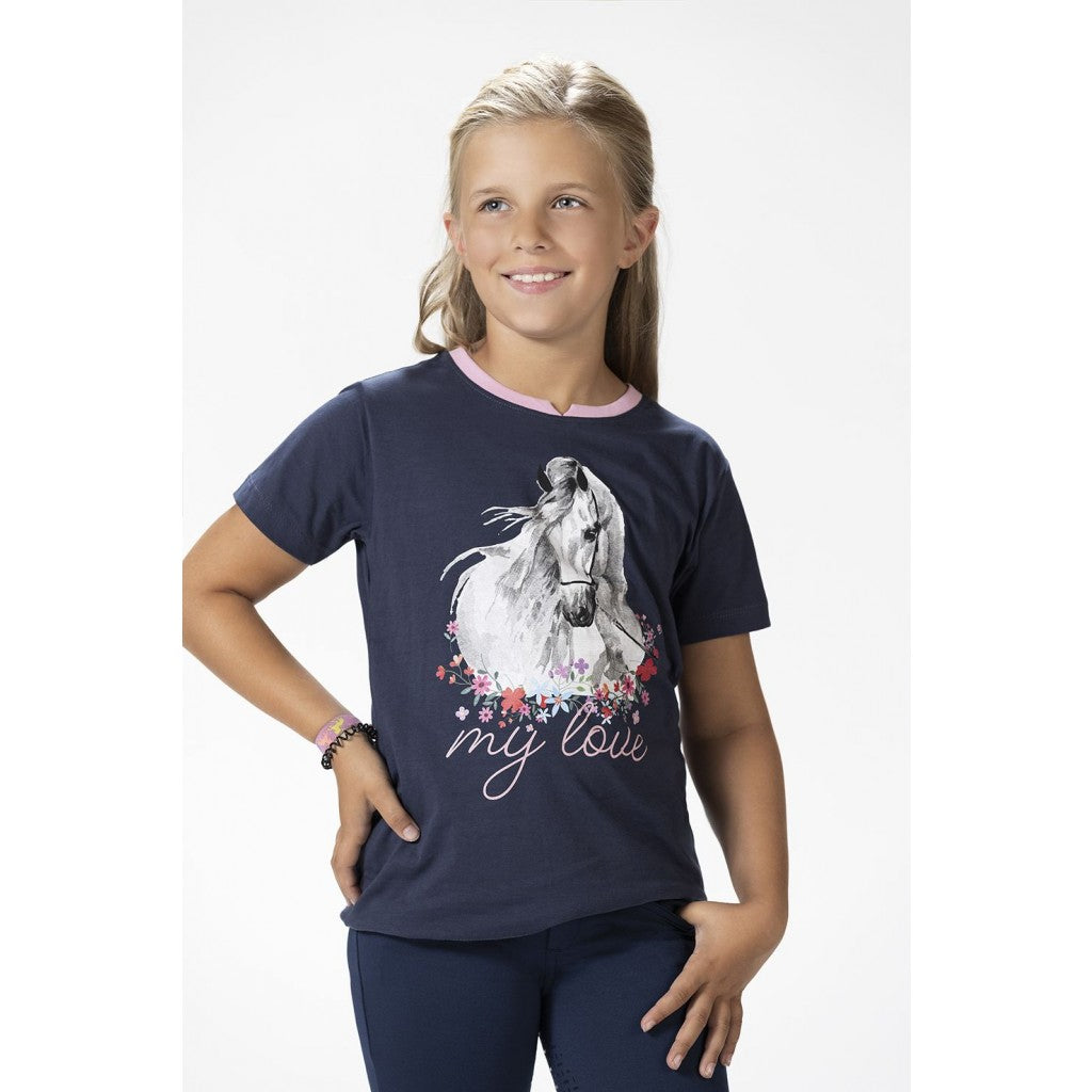 Camisetas HKM Kid´s T-Shirt caballo Spirit para equitación - vista 4