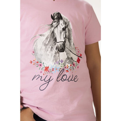Camisetas HKM Kid´s T-Shirt caballo Spirit para equitación - vista 5