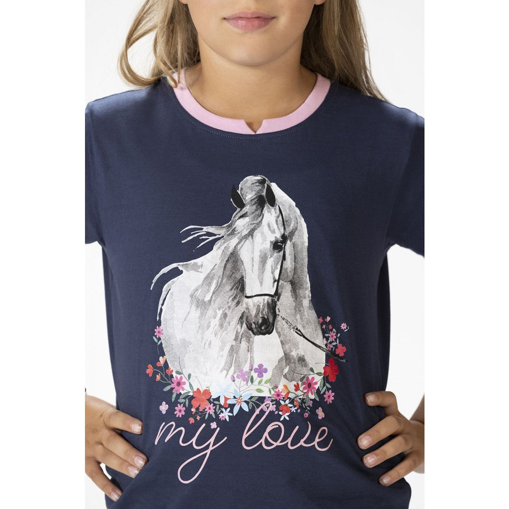 Camisetas HKM Kid´s T-Shirt caballo Spirit para equitación - vista 3