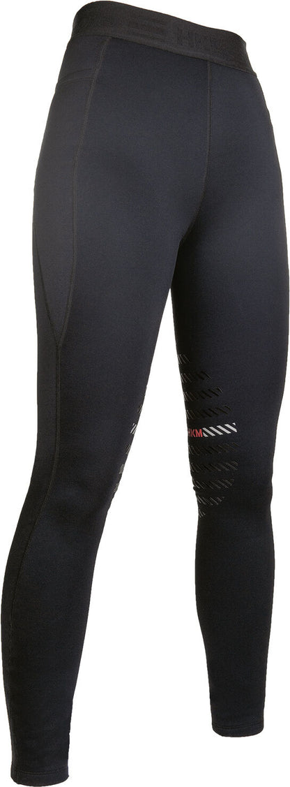 Leggings de montar -Sports- rodillera sintét - Junior - HKM