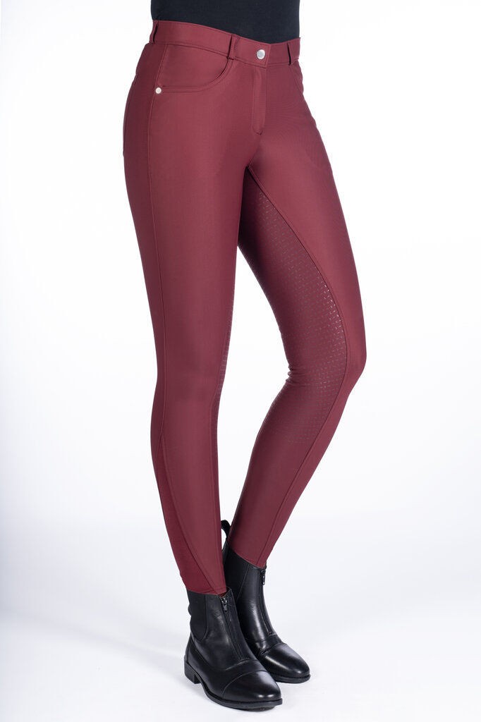 Pantalones de montar -Luna- culera full silicona - HKM