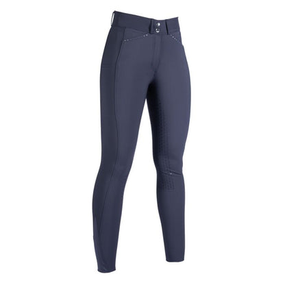 Pantalones de montar -Helene- culera full silicona HKM para equitación