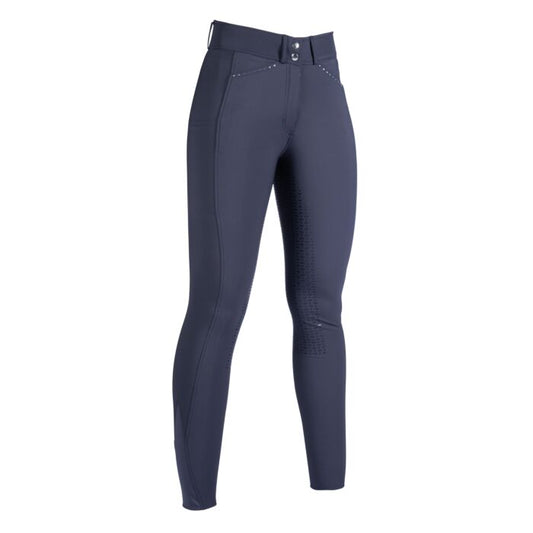Pantalones de montar -Helene- culera full silicona HKM para equitación