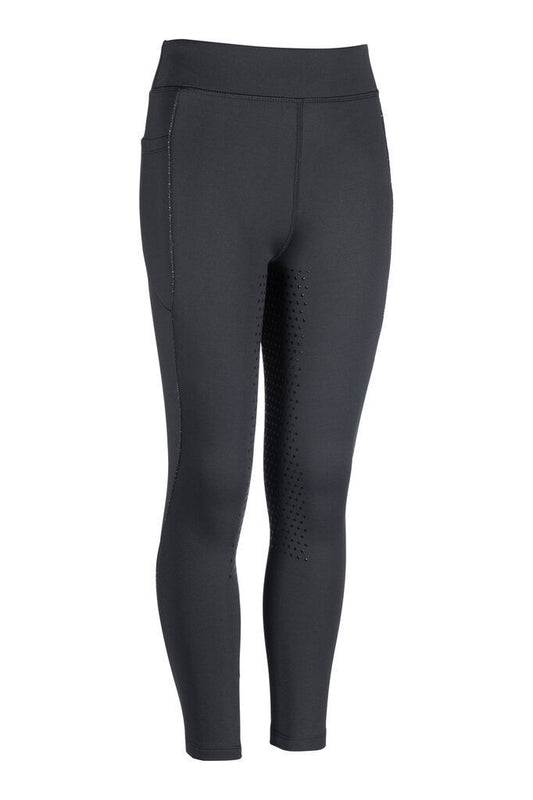 Pantalones Leggings de montar -Alice Kids- culera full sil. HKM para equitación