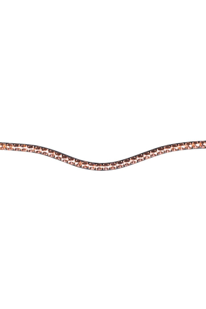 Cabezadas Frontalera -Rosegold Glamour- Style HKM para equitación