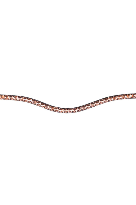 Cabezadas Frontalera -Rosegold Glamour- Style HKM para equitación