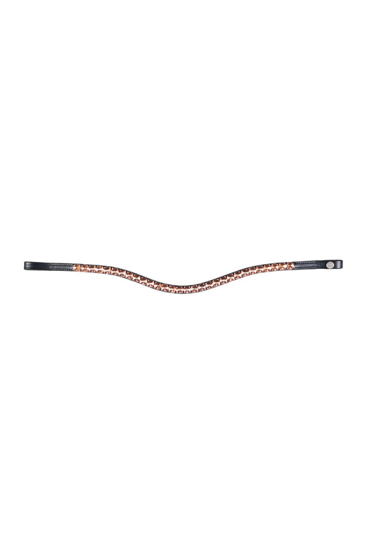 Cabezadas Frontalera -Rosegold Glamour- Style HKM para equitación - vista 2