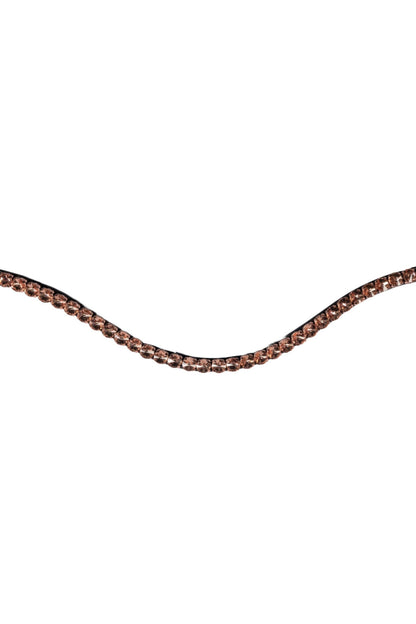 Cabezadas Frontalera -Rosegold Glamour- Style HKM para equitación - vista 3