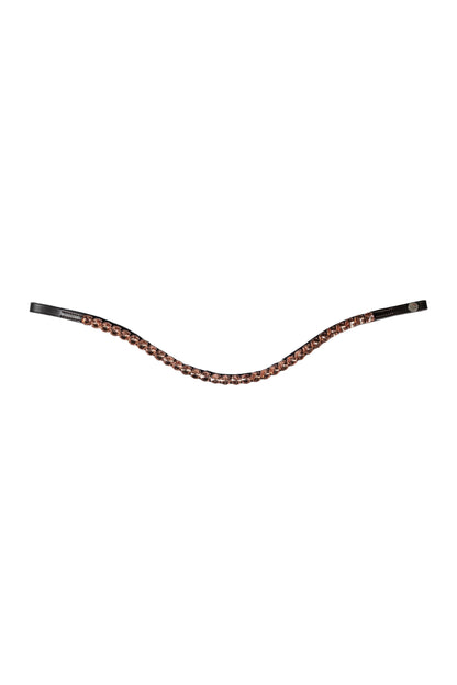 Cabezadas Frontalera -Rosegold Glamour- Style HKM para equitación - vista 4