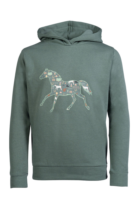 Sudadera con capucha -Judy- - Adulto HKM para equitación