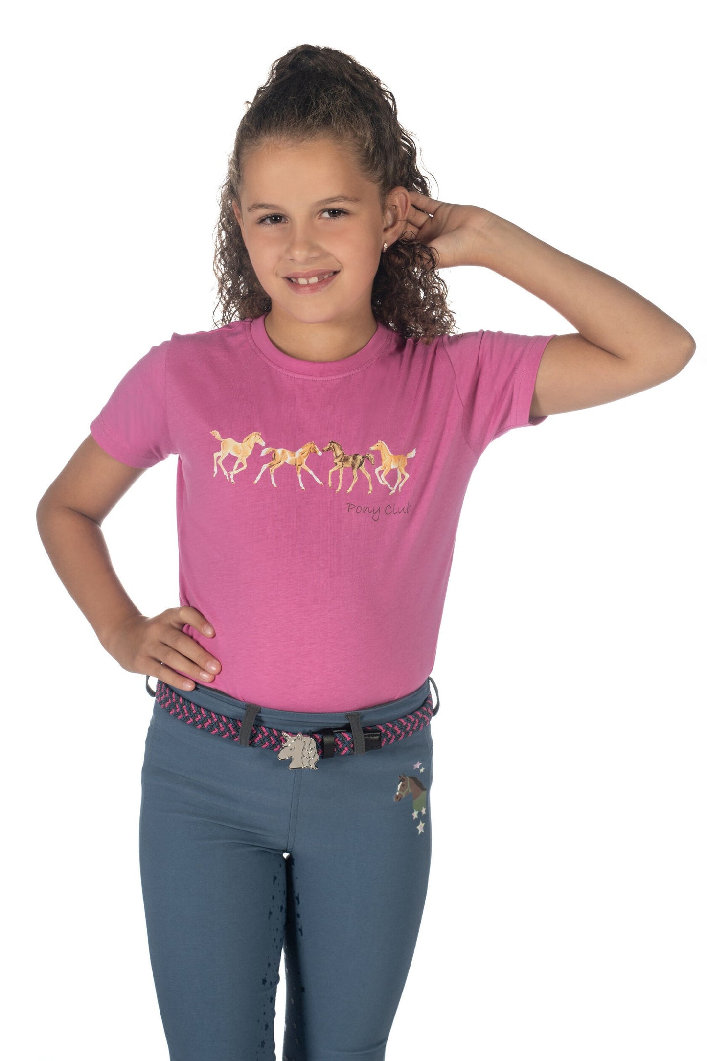 Camiseta niños -Pony Club- - Junior - HKM