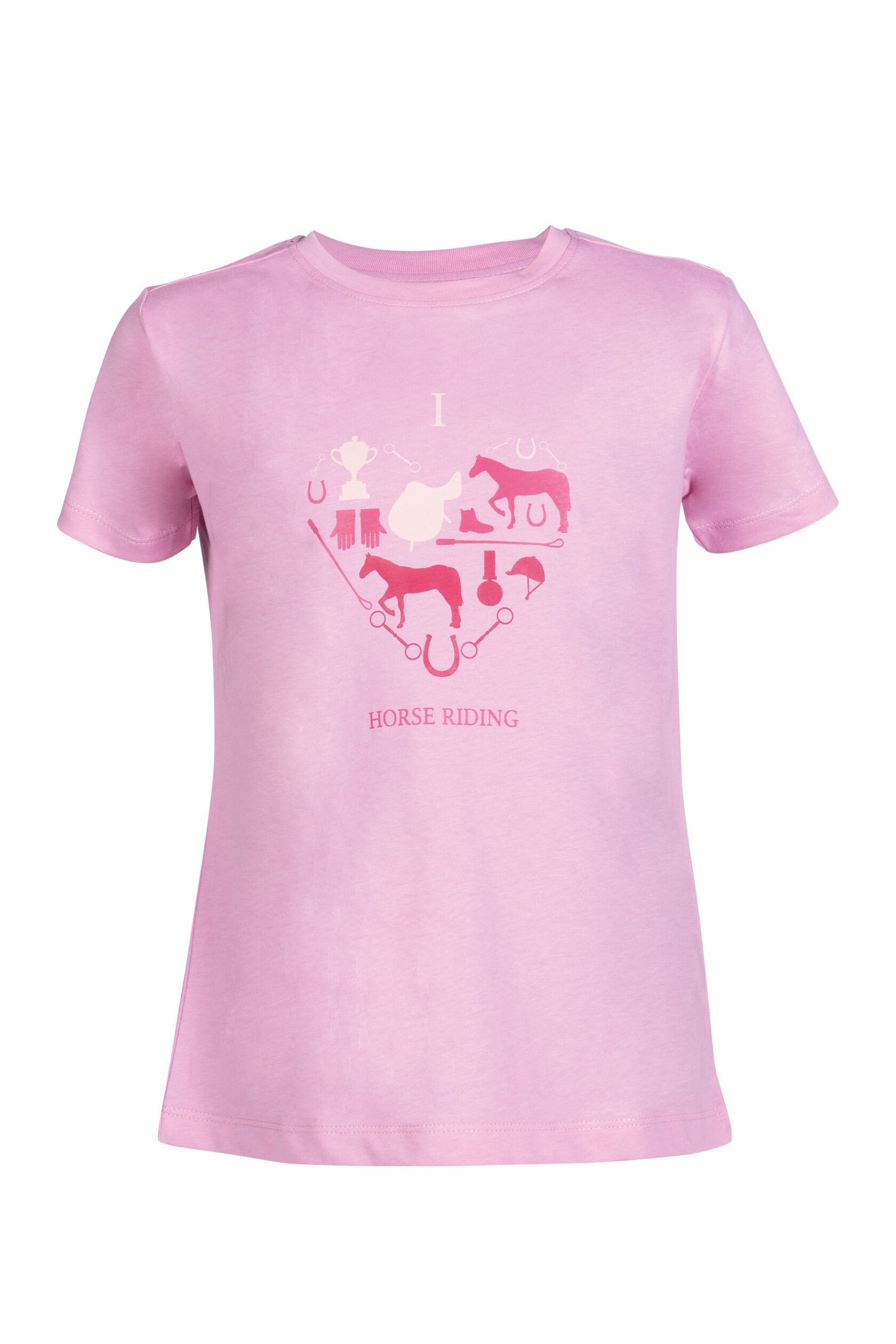 Camiseta niños -I love horse riding- - Junior - HKM