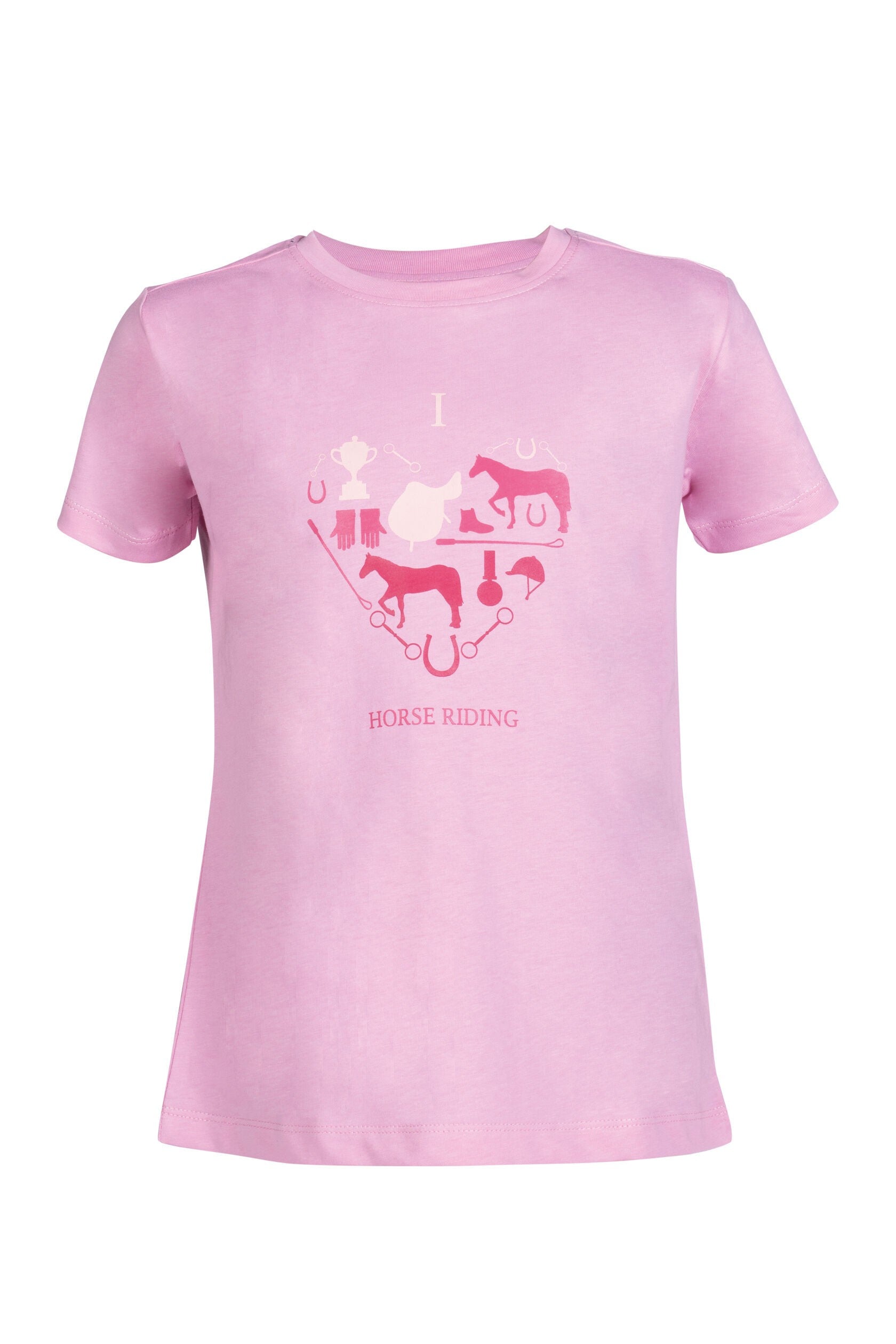 Camiseta niños -I love horse riding- - Junior - HKM