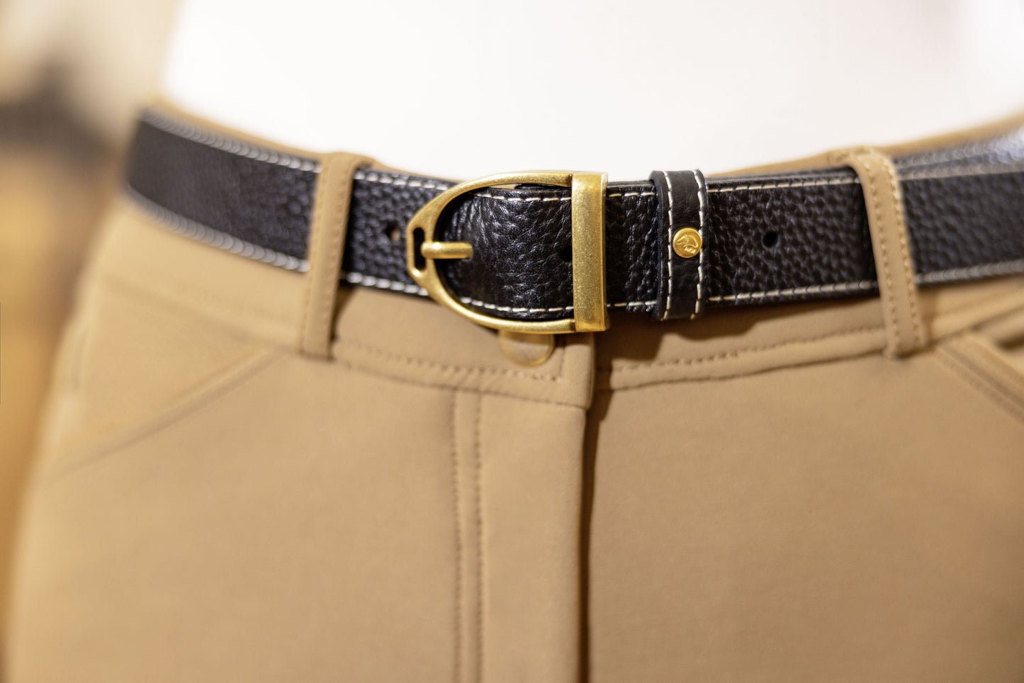 Accesorio ecuestre Belts HKM Leather Belt Marrakesh para equitación - vista 4