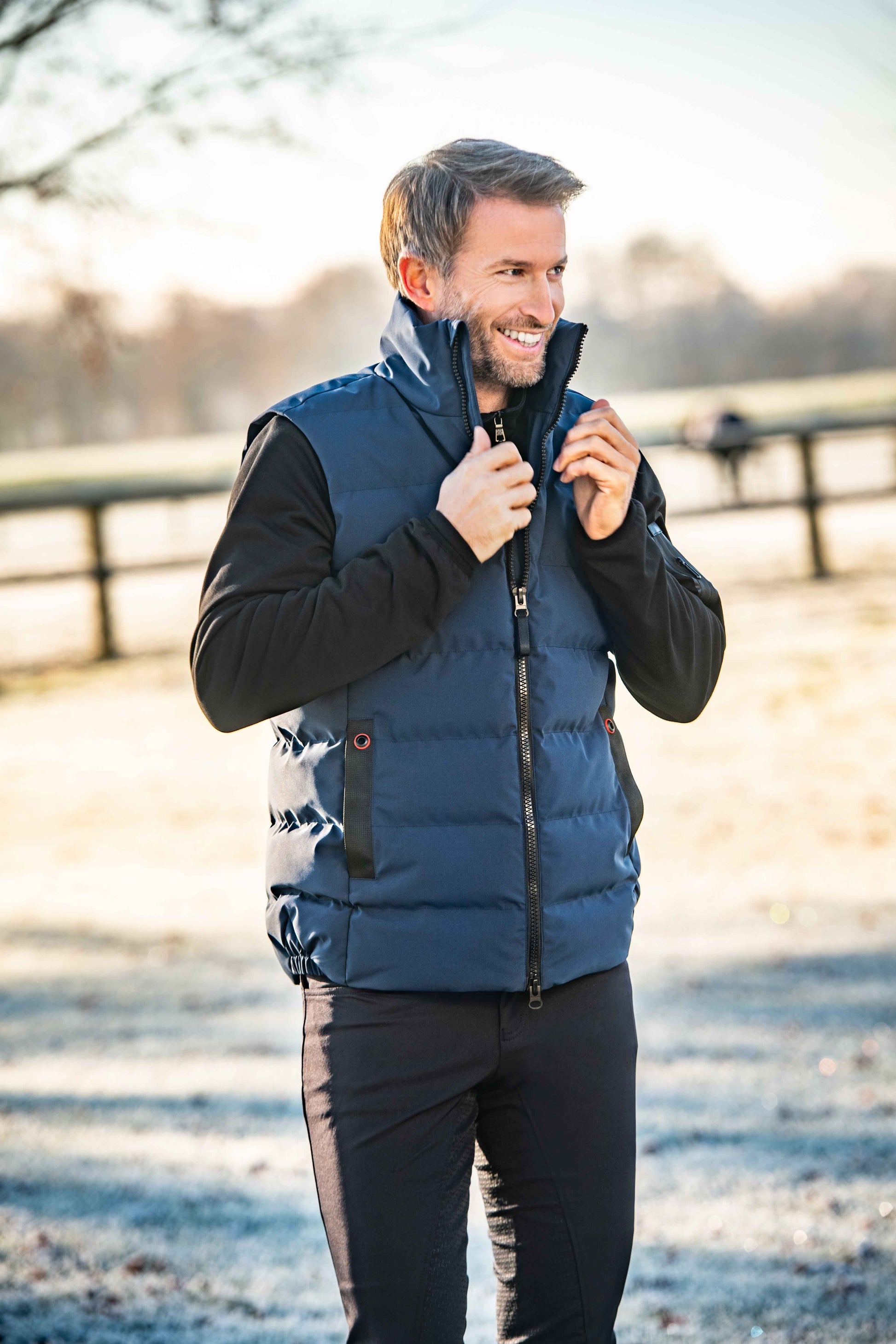 Chaleco de montar -Alster- - HKM