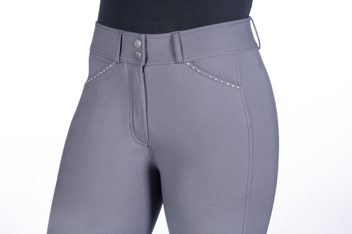 Pantalones Silicone Full Seat pantalón de equitación HKM Women's Silicone Knee Patch pantalón de equitación Helene para equitación - vista 11