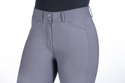 Pantalones Silicone Full Seat pantalón de equitación HKM Women's Silicone Knee Patch pantalón de equitación Helene para equitación - vista 11