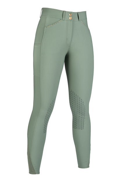 Pantalones Silicone Full Seat pantalón de equitación HKM Women's Silicone Knee Patch pantalón de equitación Helene para equitación - vista 12