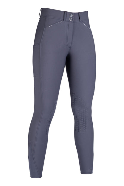 Pantalones Silicone Full Seat pantalón de equitación HKM Women's Silicone Knee Patch pantalón de equitación Helene para equitación - vista 16
