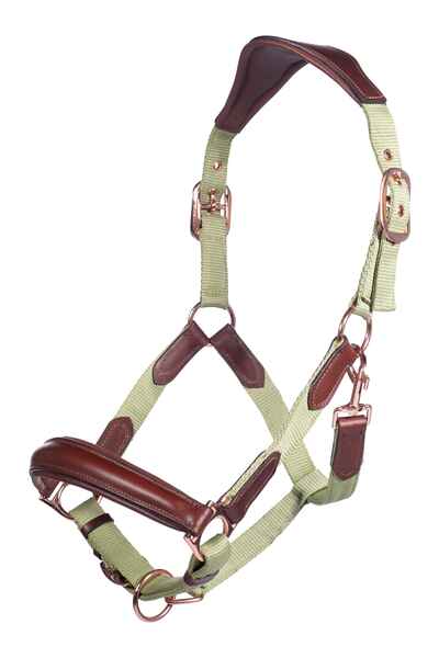Leather Halters HKM Halter Edinburgh detalle 2